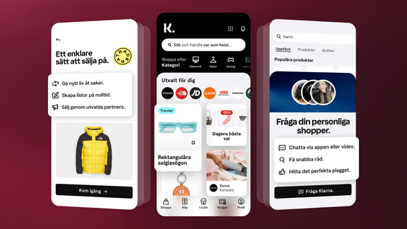 Klarnas globale vårlansering: Ny app med AI-dreven feed, gratis shoppingassistent og nye løsninger for butikker og innholdsskapere